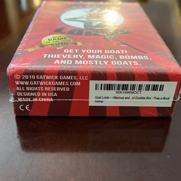 NWT GOAT LORDS Most Addicting Card Game for Adults, Teens, Kids Ages 7+ - Picture 3 of 4